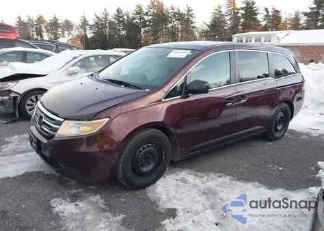 2011 Honda Odyssey Lx из США, поврежденный, VIN 5FNRL5H25BB046865